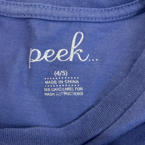 Save the rainforest tee by Peek aren’t you curious. Size 4/5. - Picture 2 of 3